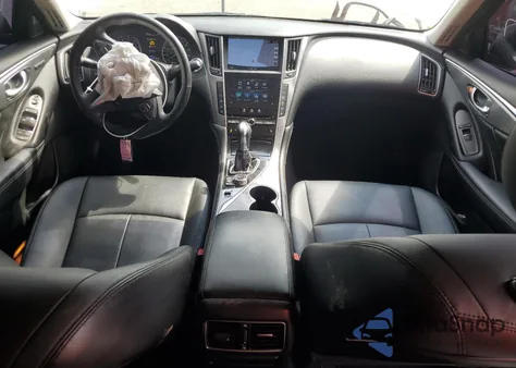 2016 Infiniti Q50 Premium z USA, uszkodzony, nr VIN JN1EV7AR8GM340953